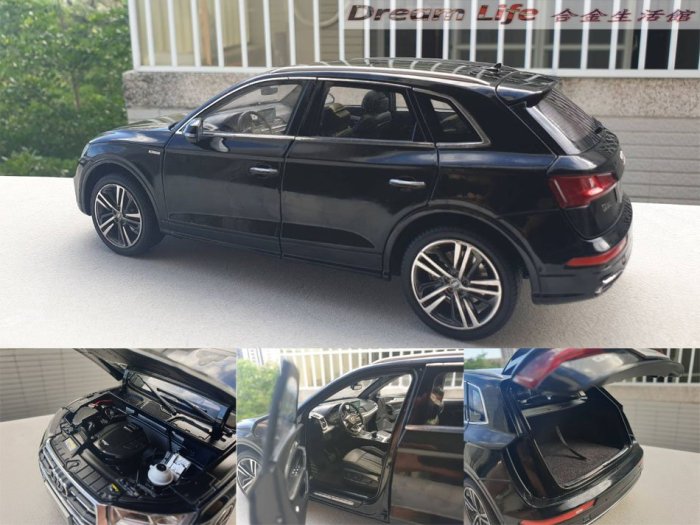 【原廠精品】1/18 2019 AUDI Q5L Q5 SUV 奧迪休旅車~全新品黑色~預購特惠價~!!