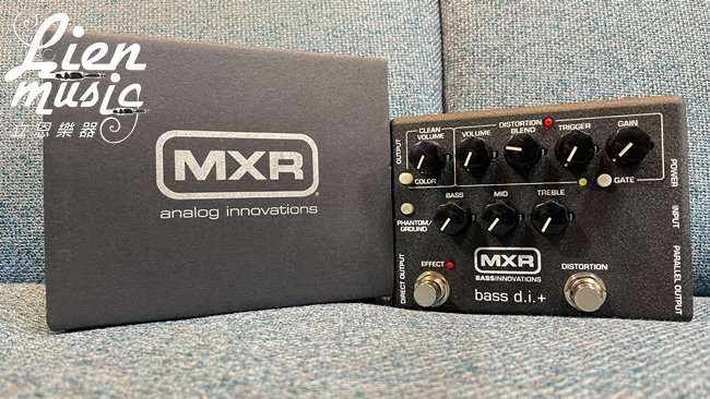 『立恩樂器 效果器專賣』加贈短導線 Dunlop MXR M-80 BASS DI+ 電貝斯 效果器 M80 電貝士DI