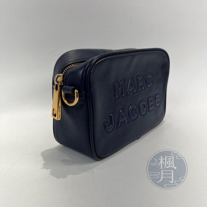 【一元起標 05/16】MARC JACOBS M0014465 421 深藍相機包 精品包 精品側背包 側背包 肩背包