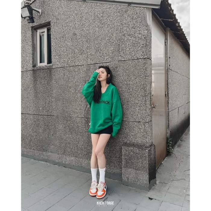 男女款 NIKE SPORTSWEAR TECH PACK 黑色 綠色 大LOGO 針織 毛衣【FB7810】