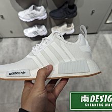 南🔥2024 3月 ADIDAS NMD_R1 PRIMEBLUE 慢跑鞋 Boost 襪套 男款 全白 GZ9260