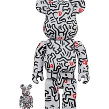 【日貨代購CITY】凱斯哈林 庫柏力克熊 BE@RBRICK KEITH HARING #8 100％ 400％ 現貨