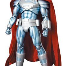 =海神坊=日本 MEDICOM MAFEX 181 超人歸來 STEEL SUPERMAN 可動公仔人偶模型場景擺飾收藏