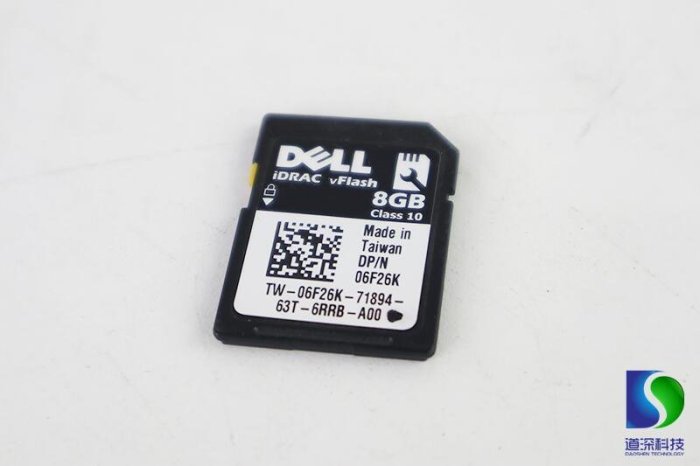 DELL R430 R630 R730伺服器8G iDRAC vFlash SD Card閃存卡06F26K