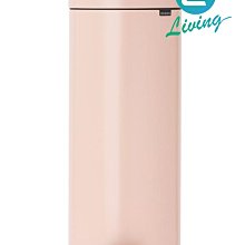 【易油網】【缺貨】BRABANTIA PEDAL BIN 黏土粉 時尚腳踏式垃圾桶 30L #114328