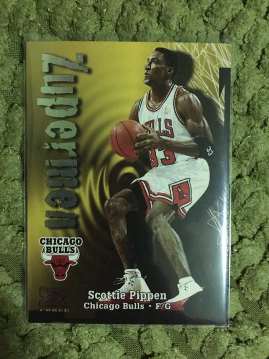 【美】Scottie Pippen 皮朋 1998 z force #191 NBA 球員卡 公牛 天下第二人 12代