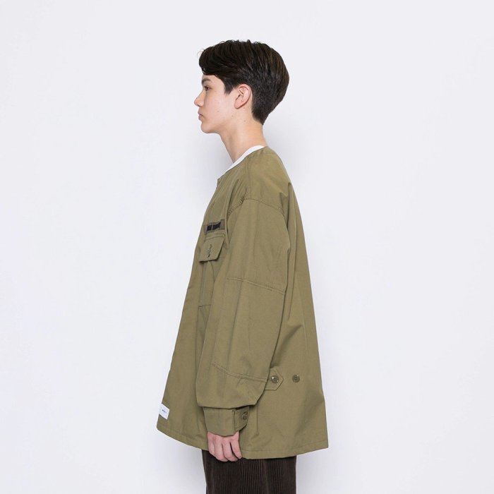 WTAPS SCOUT LS COTTON WEATHER 20AW 黒Ｓ | nate-hospital.com