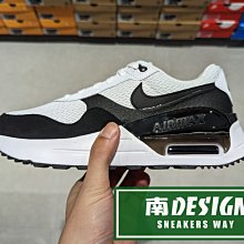 南🔥2023 5月 NIKE AIR MAX SYSTM 慢跑 網布 透氣 氣墊 男款 白黑 DM9537-103