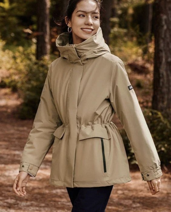 ❤️VS & CO❤️歐洲outlet代購 Aigle艾高升級MTD防風防水鋪棉長版風衣外套 可當雨衣 中長版風衣外套