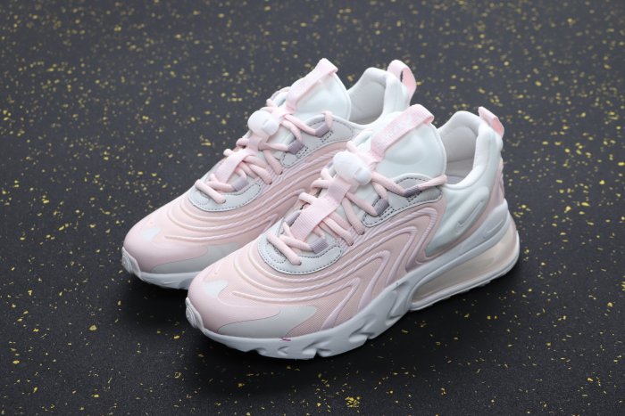 老夫子 NIKE AIR MAX 270 REACT ENG  休閒運動 慢跑鞋 粉 CK2595-001 女鞋