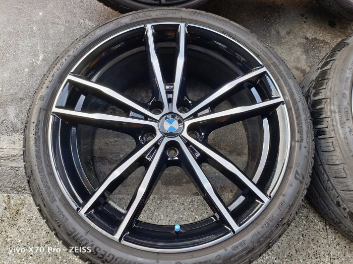 BMW G20 G21 原廠791M 19吋鋁圈含胎.無前後配 方便調胎.5X112