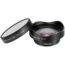 Ulanzi 1048 16mm手機超廣角鏡頭+CPL偏光鏡 100°視角 17mm接口 相容U-RIG METAL
