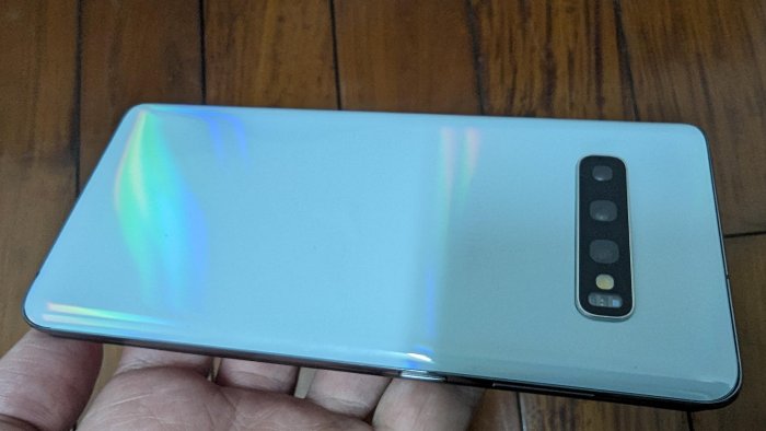 三星 Galaxy S10+ 九成新 白 8G/128G  4G雙卡  八核心 三主相機