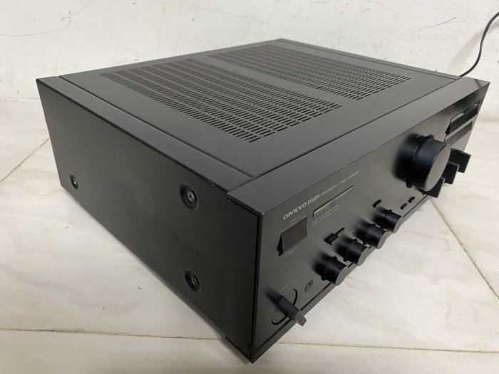 經典Onkyo A-8190 Integrated Stereo Amplifier 立體聲綜合擴大機可接黑膠 日本製造