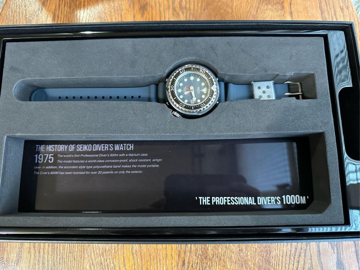 Seiko Prospex SLA041J1 潛水機械錶1000M/限量復刻