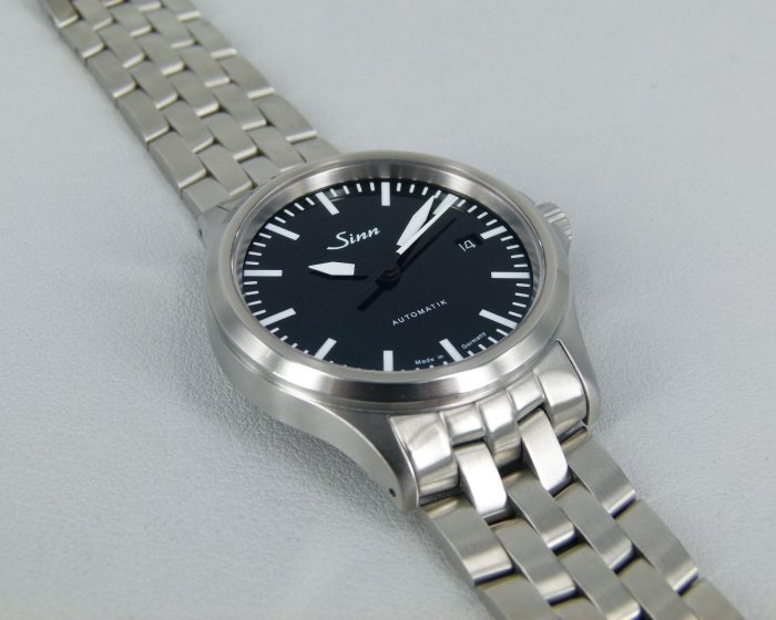 【時間迴廊】Sinn辛恩錶(38.5mm_)556系列-大三針自動上鍊機械腕錶(盒單全)