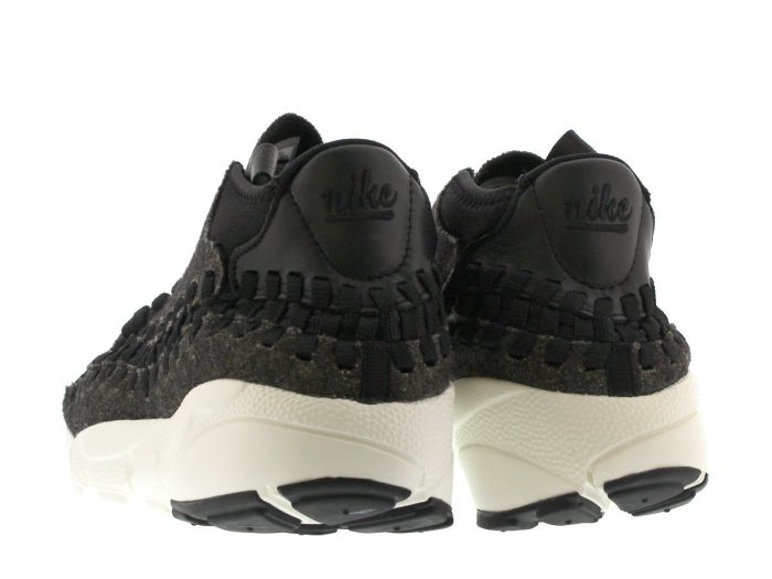 =CodE= NIKE AIR FOOTSCAPE WOVEN CHUKKA 編織慢跑鞋(黑)857874-001 預購