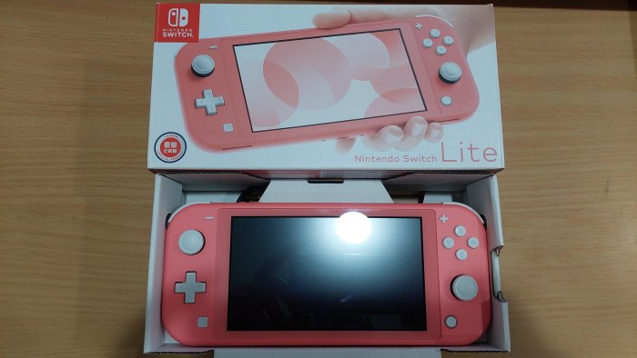 現貨 中古 NS switch lite 珊瑚紅色主機 9成5新 直購價4350 E