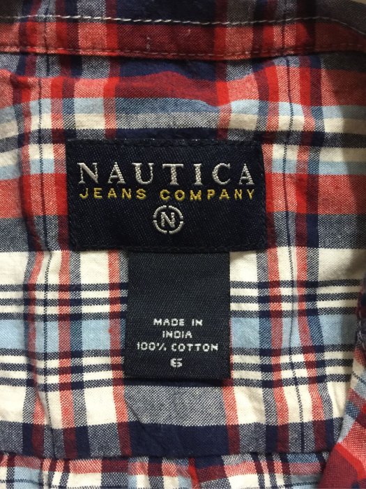 Nautica 大童格子襯衫 6號