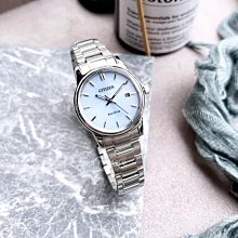 CITIZEN 星辰錶 光動能 Eco-Drive 簡約女錶 EW2318-73L 公司貨 防水錶