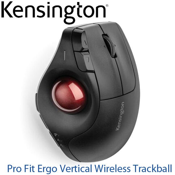 【MR3C】含稅台灣公司貨 Kensington K75370 Pro Fit Ergo 人體工學垂直無線軌跡球