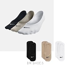 【Dr.Shoes】Nike PERFORMANCE 拚色 3雙一組 基本款 隱形襪 襪子 SX4863-900