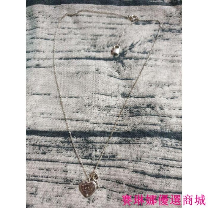 {賽琳娜優選商城}Tiffany&#92;U0026Co. 項鍊 蒂芙尼 love Heart Tag鑰匙項鍊心形鎖頭女項鏈