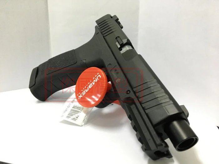 (傑國模型) UMAREX 克拉克 G17 防身 鎮暴槍 附槍盒 Glock 訓練槍 CO2鎮暴手槍 11mm