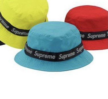 S/M] Supreme Taped Seam Crusher 3M反光LOGO 18SS 漁夫帽水藍色防水