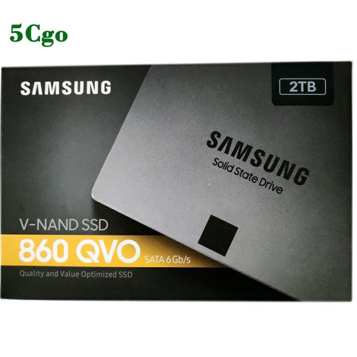 5Cgo【含稅】Samsung三星860 QVO 2TB 2T 2.5英寸SATA筆記本台式SSD固態