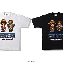 【日貨代購CITY】BAPE ONEPIECE LUFFY&CHOPPERXMILO TEE 海賊王 魯夫 喬巴 現貨