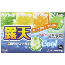【JPGO】日本製 扶桑化學 碳酸發泡入浴劑 20錠入~露 天cool#601