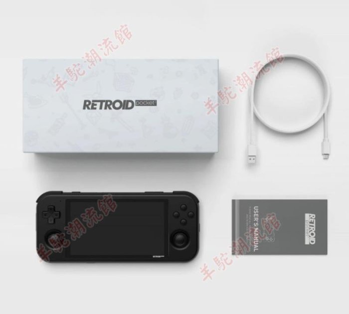 同款Retroid Pocket3安卓雙系統掌機PSP復古PS2月光寶盒3代