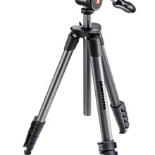 Manfrotto MKCOMPACTADV-BK Compact 輕巧進階級腳架 黑色 正成公司貨