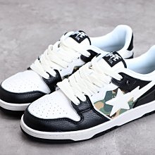 BAPE SK8 STA 黑 白 迷彩 camo 1H20-191-033時尚百搭運動鞋