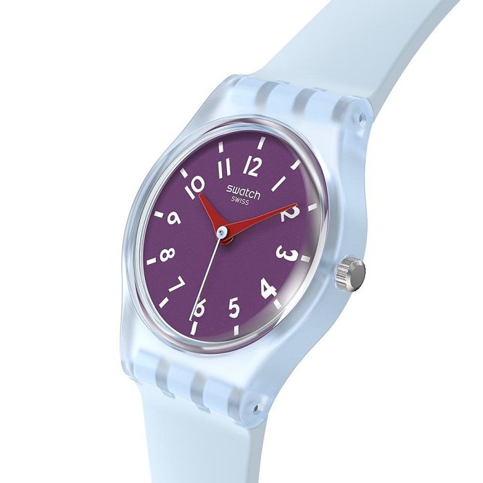 Swatch Lady 原創系列手錶 POWDER PLUM (25mm) 女錶 手錶 瑞士錶 錶