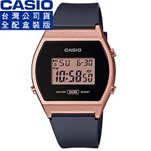 【柒號本舖】CASIO 卡西歐酒桶型膠帶電子錶-古銅金 # LW-204-1A (台灣公司貨全配盒裝)