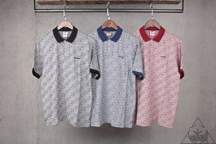 HYDRA】Supreme Nike Jacquard Polo 襯衫Polo衫滿版Logo【SUP334