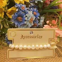 【Accessorize】英國品牌  不規則珍珠手鍊.現貨特價160元.竹北可面交.可超取