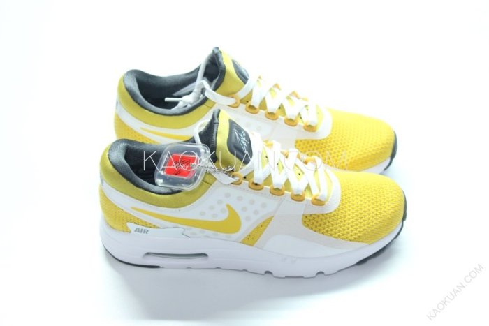 【高冠國際】NIKE AIR MAX DAY ZERO QS 氣墊 慢跑鞋 3M 反光 白 黃 789695-100