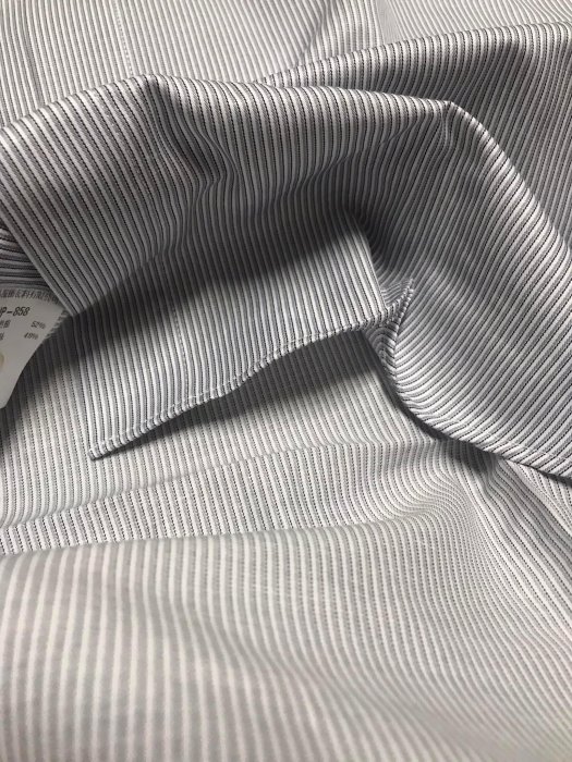 全新 JYI PIN 極品名店 短袖17號 台灣製 商務 紳士 細直條紋短袖襯衫