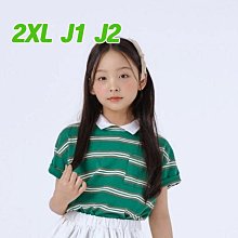 2XL~J2 ♥上衣(GREEN) JERMAINE-2 24夏季 ELK240412-104『韓爸有衣正韓國童裝』~預購