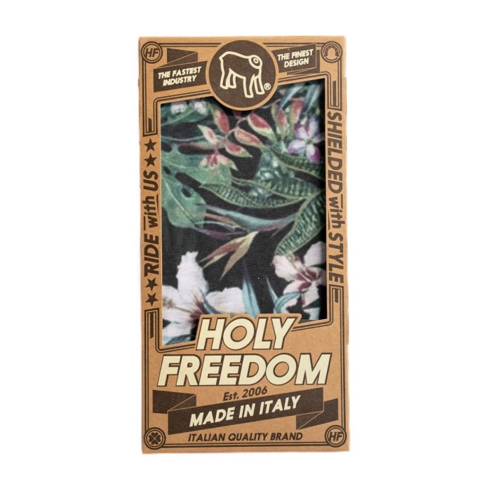 伊摩多※義大利HOLY FREEDOM 多功能頸巾 魔術頭巾 臉巾 騎車 保暖 防風 TROPICO 花草1504