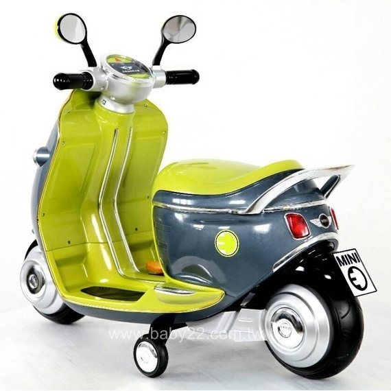 馬克文生-MINI E-SCOOTER兒童電動車(白紅)W388