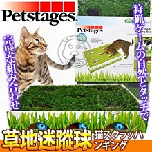 【🐱🐶培菓寵物48H出貨🐰🐹】美國petstages》708戶外模擬狩獵草地迷蹤球貓玩具/個 特價499元
