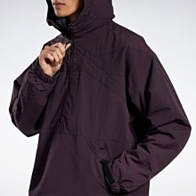 限時特價 7月 REEBOK eightyone 81 WOVEN ANORAK 暗紅色連帽風衣外套 GK6880