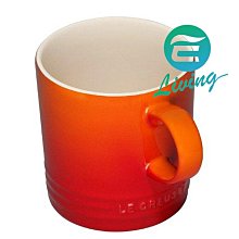 【易油網】【缺貨】Le Creuset 陶瓷圓杯 馬克杯 0.35L 火焰橘 #91007235090000