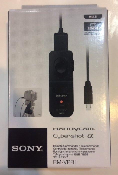 SONY RM-VPR1 線控遙控器 台灣索尼公司貨