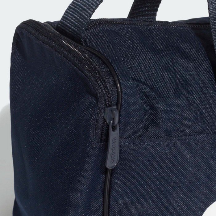 【豬豬老闆】ADIDAS LINEAR DUFFEL BAG 深藍 手拿 側背包 旅遊包 健身包 FM6748