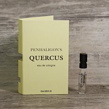 Penhaligons 潘海利根 Quercus 皇家橡樹 男香 古龍水 1.5mL 全新 噴式 試管香水